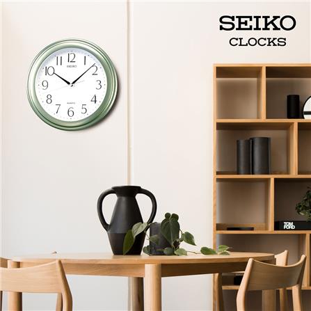 นาฬิกาแขวน SEIKO CLOCKS QXA327M 11.4 นิ้ว สีเขียว_2