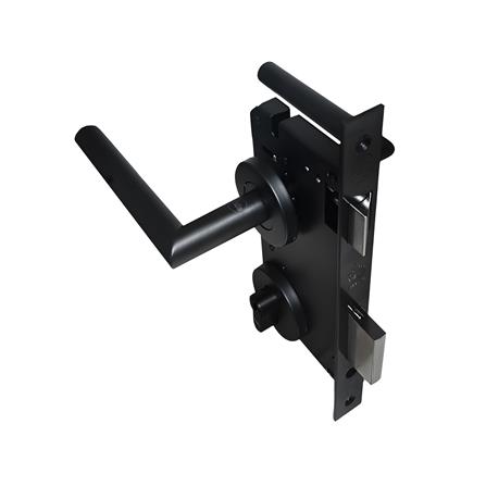 มือจับก้านโยกห้องทั่วไป MORTISE YALE EYML-YK-SN001BLKP สีดำ_1