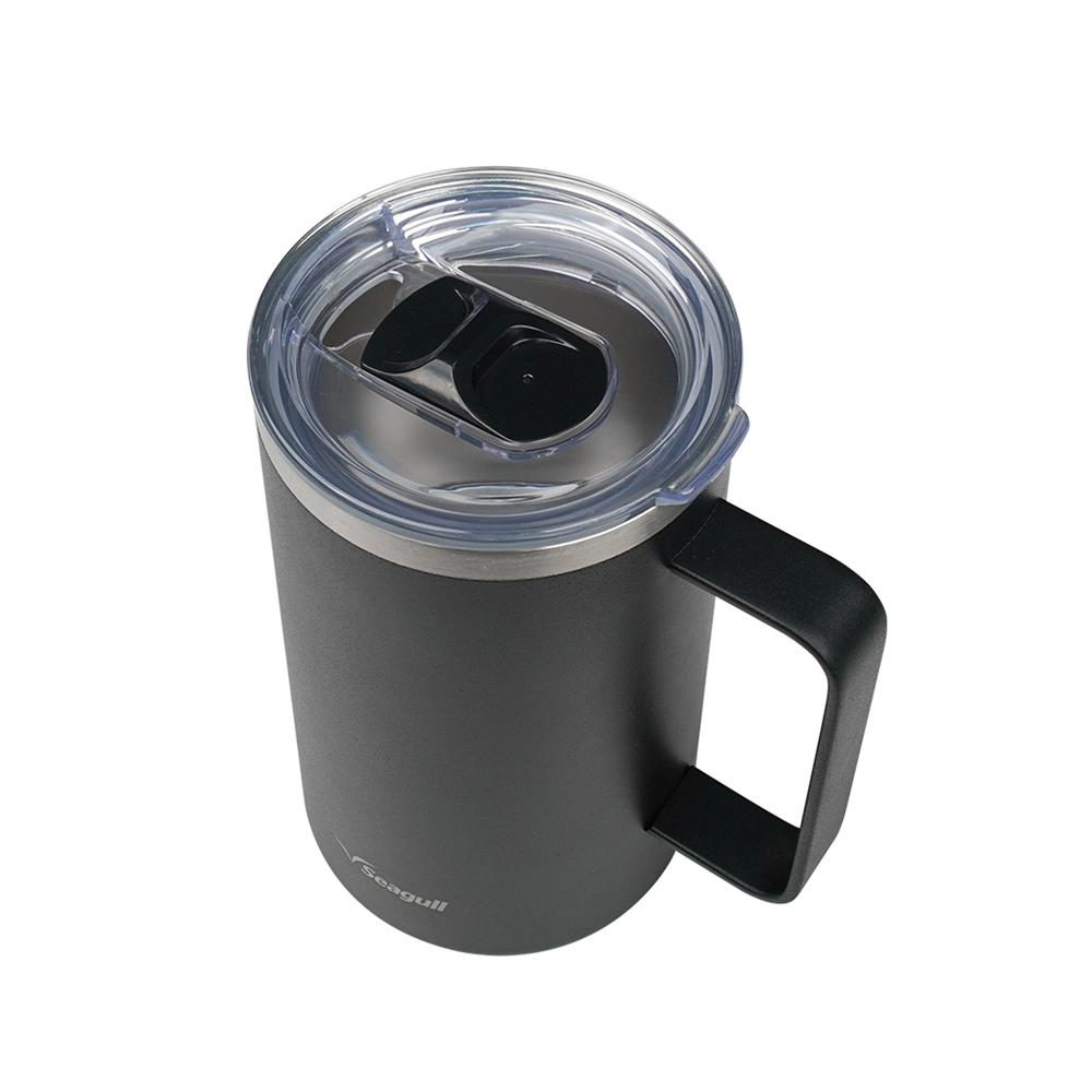 แก้วน้ำสุญญากาศ 0.7 ลิตร SEAGULL HANDY สีดำ