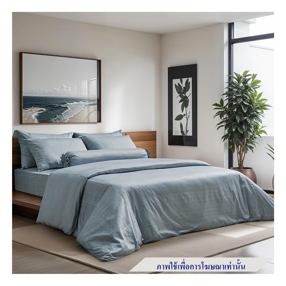 ชุดผ้าปูที่นอน 6 ฟุต 6 ชิ้น PERICO REGAL PRINT RE255