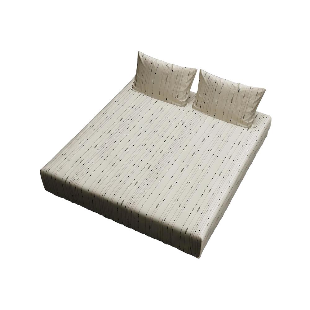 ชุดผ้าปูที่นอน 5 ฟุต 3 ชิ้น PERICO REGAL PRINT RE254