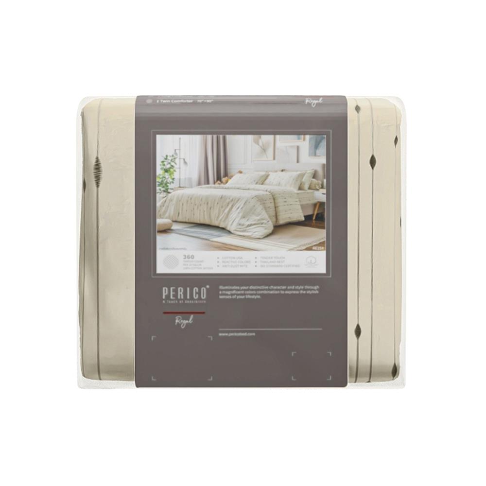 ชุดผ้าปูที่นอน 5 ฟุต 3 ชิ้น PERICO REGAL PRINT RE254