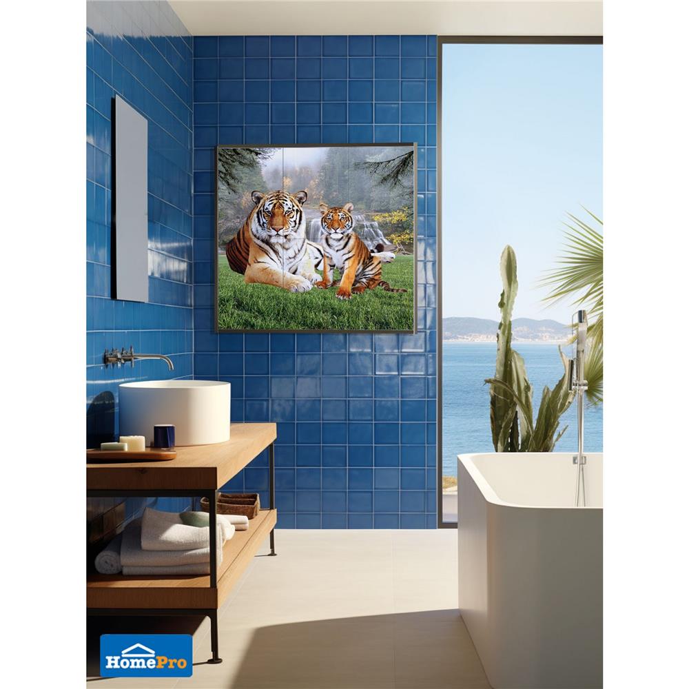 กระเบื้องผนังภาพชุด 10x16 นิ้ว ARTE ไทเกอร์
