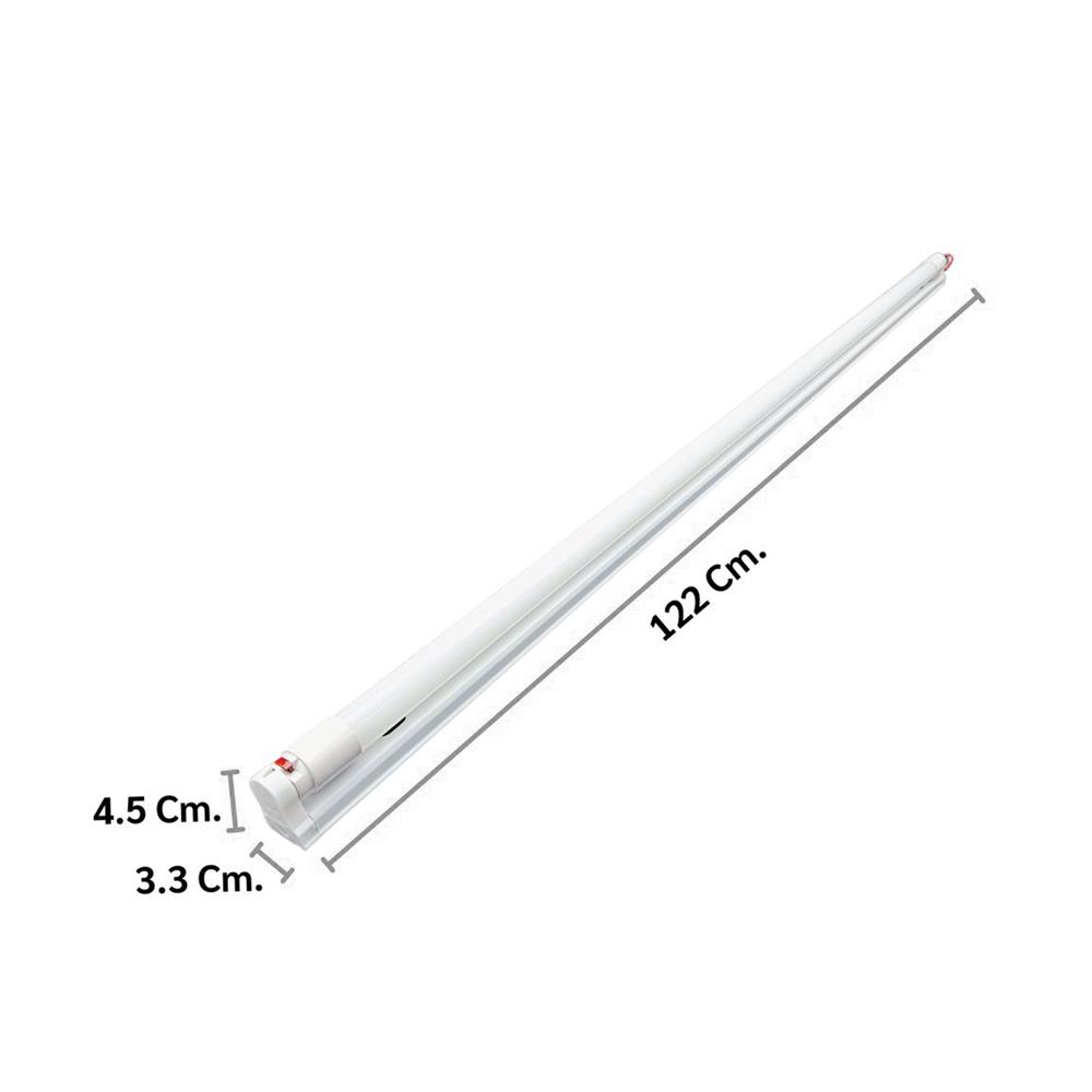 ชุดรางนีออน LED CARINI T8 ANNA18WDE 18 วัตต์ DAYLIGHT