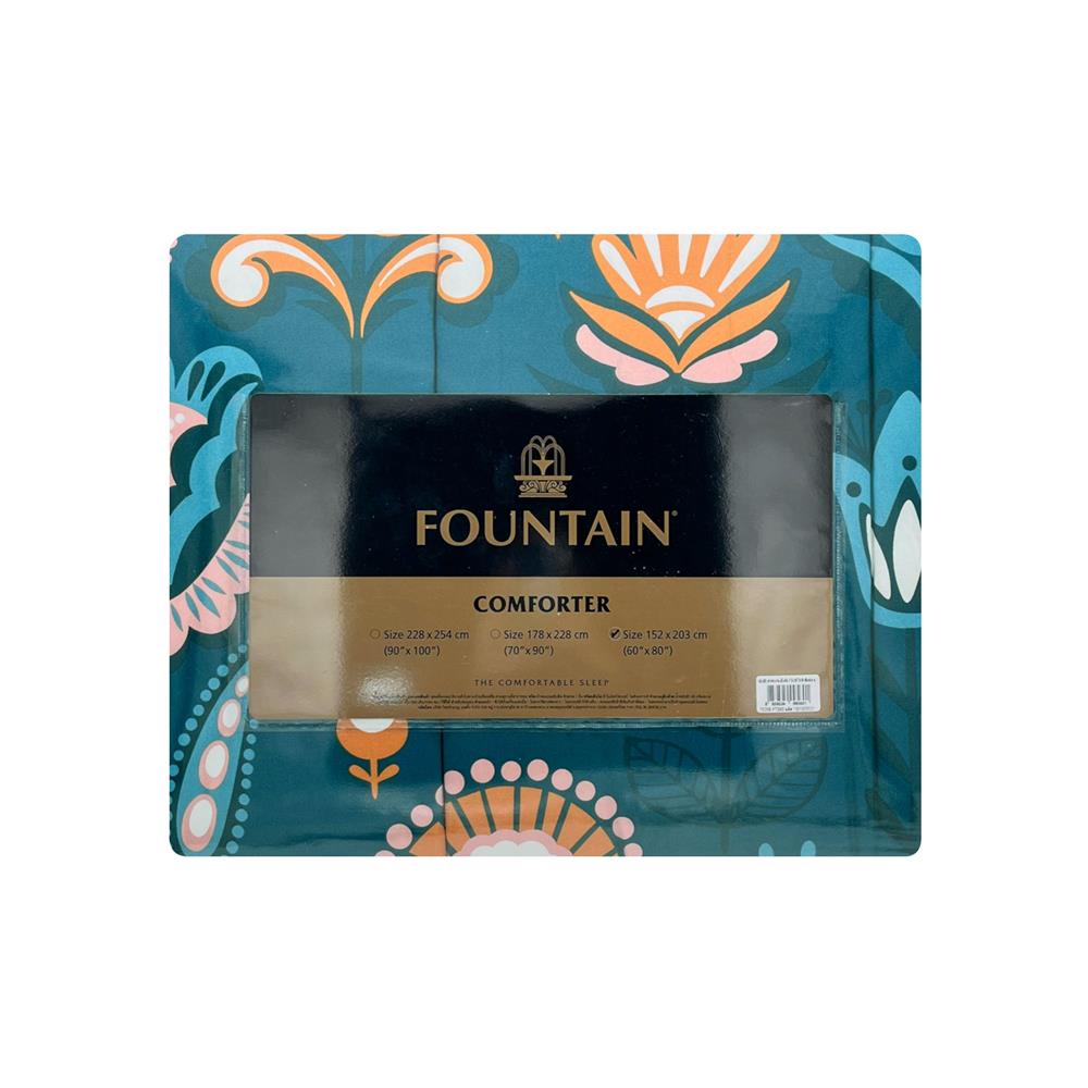 ผ้านวม FOUNTAIN PRINTED 60X80 นิ้ว 70206FT080