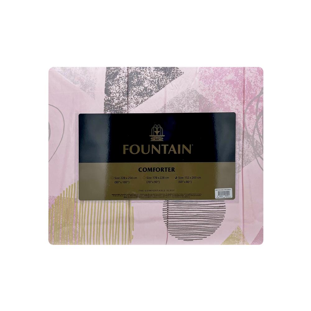ผ้านวม FOUNTAIN PRINTED 60X80 นิ้ว 70206FT079