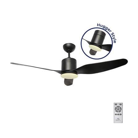 พัดลมโคมไฟ LED WINFAVOUR WFDC52/DC36(MBK) 46 นิ้ว 18 วัตต์ DAYLIGHT/COOL WHITE/WARM WHITE สีดำ_0