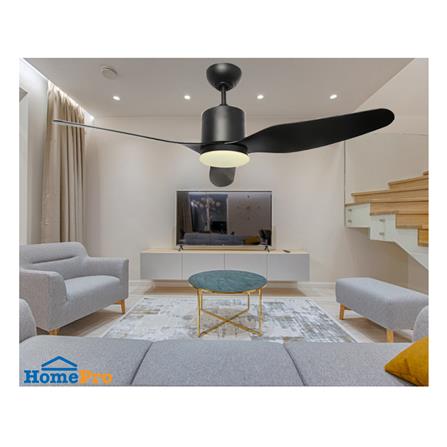 พัดลมโคมไฟ LED WINFAVOUR WFDC52/DC36(MBK) 46 นิ้ว 18 วัตต์ DAYLIGHT/COOL WHITE/WARM WHITE สีดำ_2