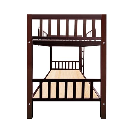 เตียง 2 ชั้น THAIBULL HLTBEMNN0000401 สีน้ำตาลแดง_5