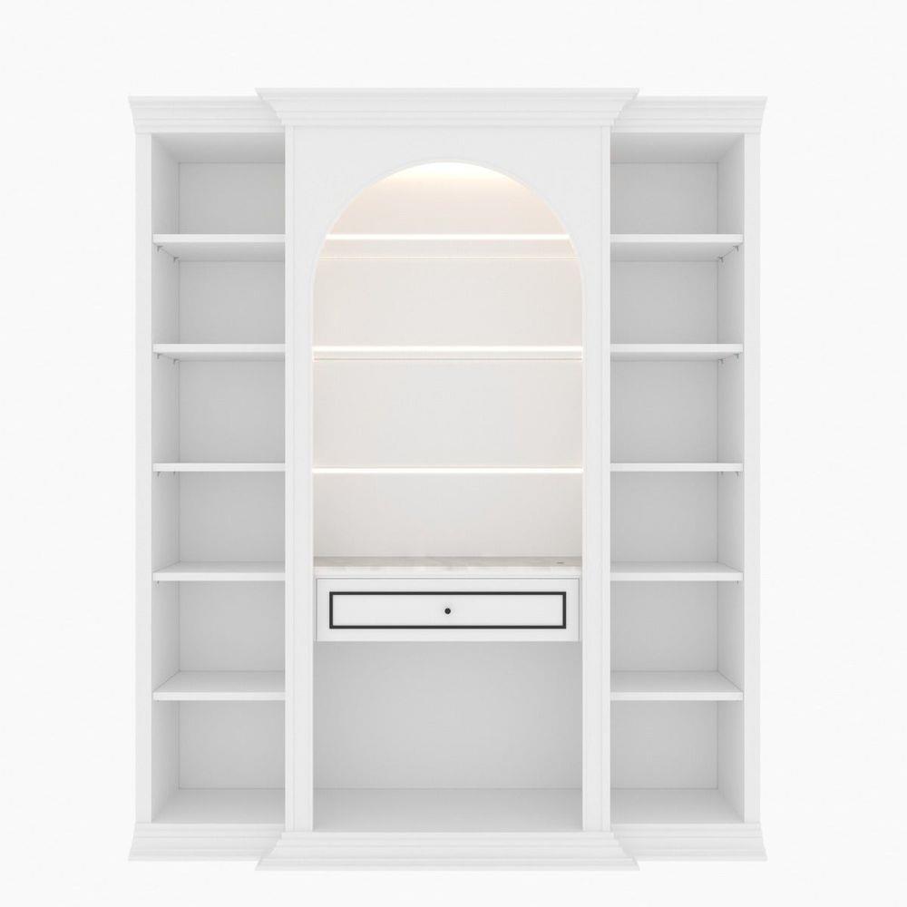 ตู้โชว์ SB FURNITURE ETERNO 19223417 200 ซม. สีขาว