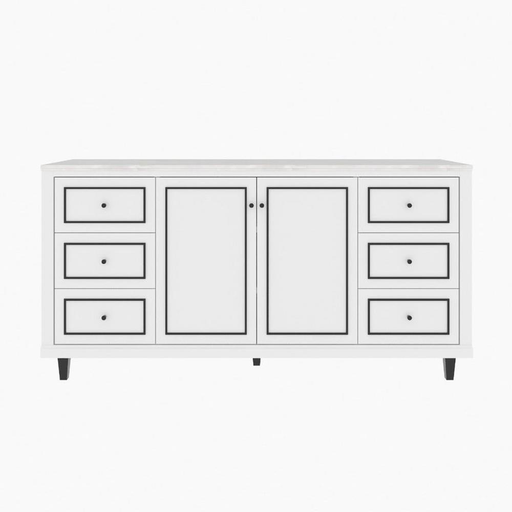 ตู้เตี้ย SB FURNITURE ETERNO 19223409 180 ซม. สีขาว