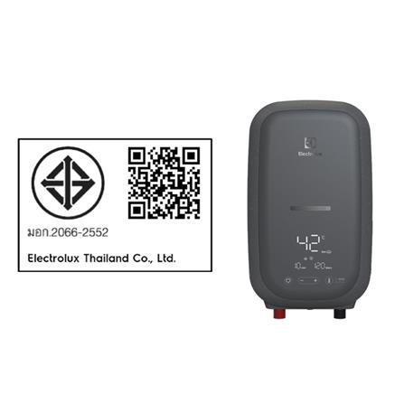 เครื่องทำน้ำอุ่น ELECTROLUX EWE481SX1-G6 4800 วัตต์ สีเทา_8