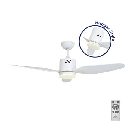 พัดลมโคมไฟ LED WINFAVOUR WFDC52/DC35(WH) 46 นิ้ว 18 วัตต์ DAYLIGHT/COOL WHITE/WARM WHITE สีขาว_0