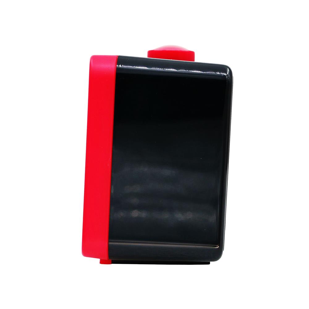 นาฬิกาปลุก SEIKO CLOCKS QHK061R 3.38X4.29 นิ้ว สีแดง