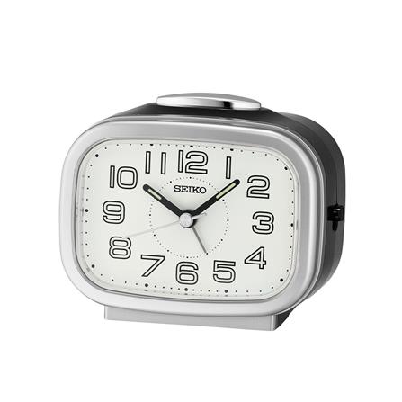 นาฬิกาปลุก SEIKO CLOCKS QHK060S 3.89X3.3 นิ้ว สีเงิน_0