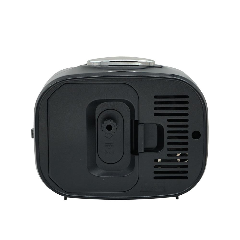 นาฬิกาปลุก SEIKO CLOCKS QHK060E 3.89X3.3 นิ้ว สีส้ม