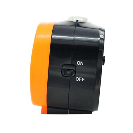 นาฬิกาปลุก SEIKO CLOCKS QHK060E 3.89X3.3 นิ้ว สีส้ม_2