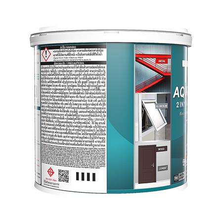 สีเคลือบเงา TOA AQUA SHIELD 2 IN 1 BASE A เงา 3.5 ลิตร_3