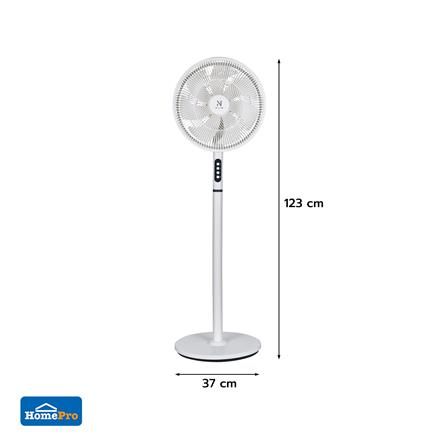 พัดลมตั้งพื้น 14 นิ้ว NIKITO WHITE TT-LD20A1 สีขาว_7