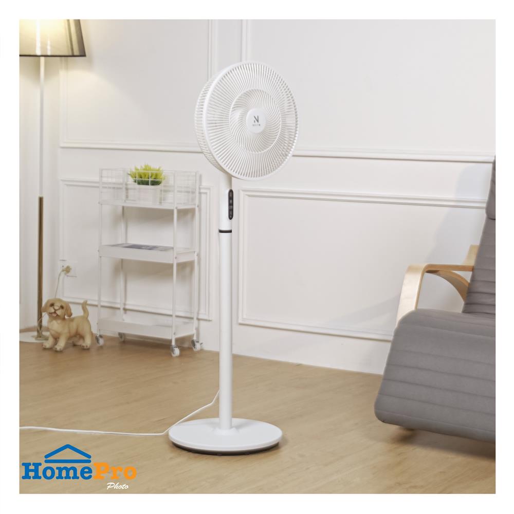พัดลมตั้งพื้น 14 นิ้ว พร้อมรีโมต NIKITO WHITE-R TT-LD20A1 สีขาว