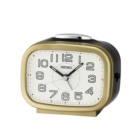 นาฬิกาปลุก SEIKO CLOCKS QHK060G 3.89X3.3 นิ้ว สีทอง