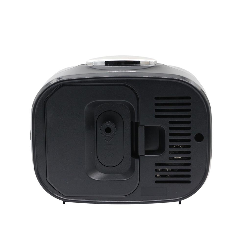 นาฬิกาปลุก SEIKO CLOCKS QHK060J 3.89X3.3 นิ้ว สีดำ