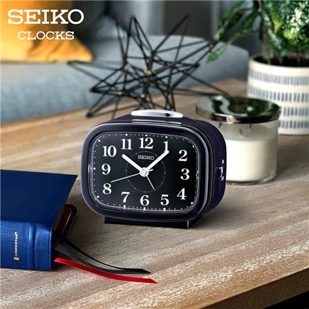 นาฬิกาปลุก SEIKO CLOCKS QHK060J 3.89X3.3 นิ้ว สีดำ_3