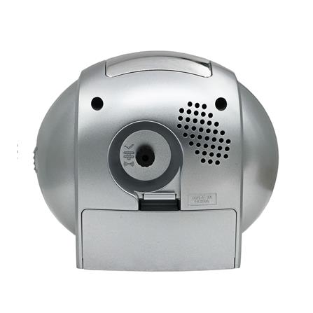 นาฬิกาปลุก SEIKO CLOCKS QHK059S 4.4X5 นิ้ว สีเงิน_3