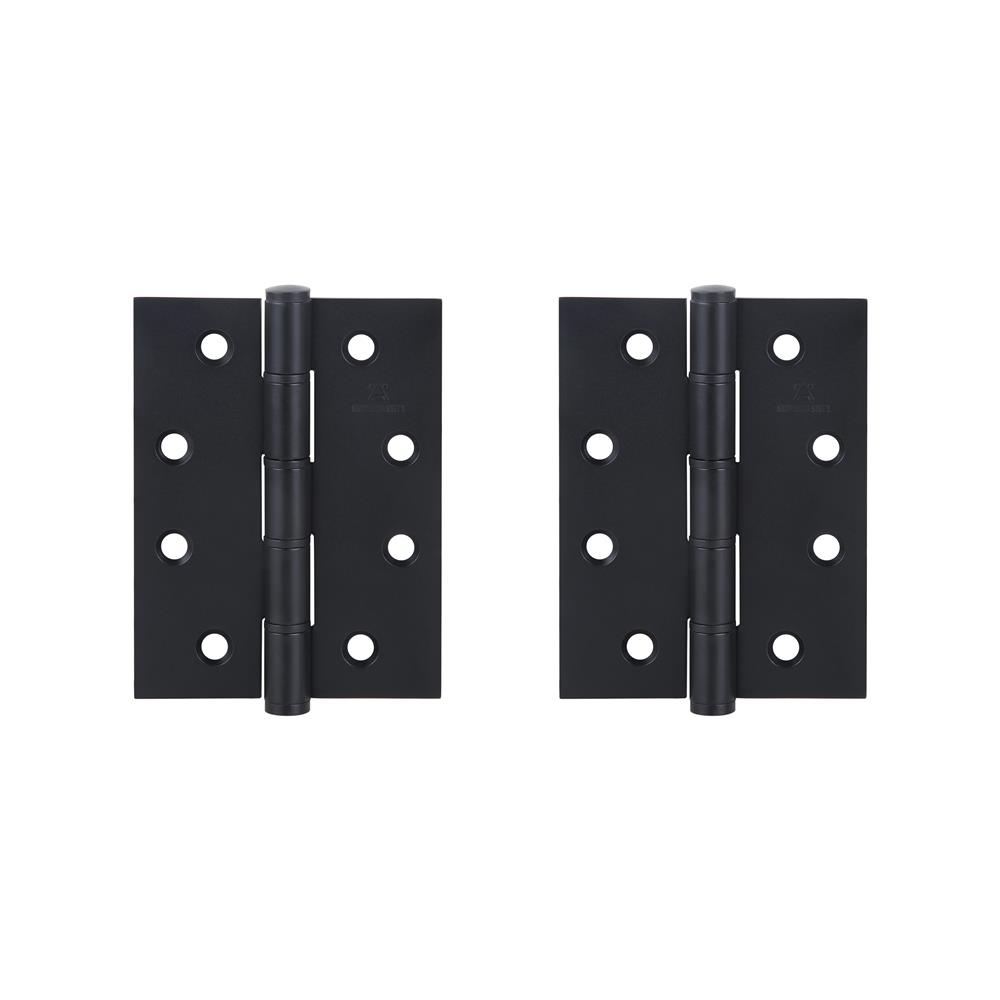 บานพับ 4X3 นิ้ว X 2 มม. HAFELE 489.04.043 สีดำ แพ็ก 2 ชิ้น