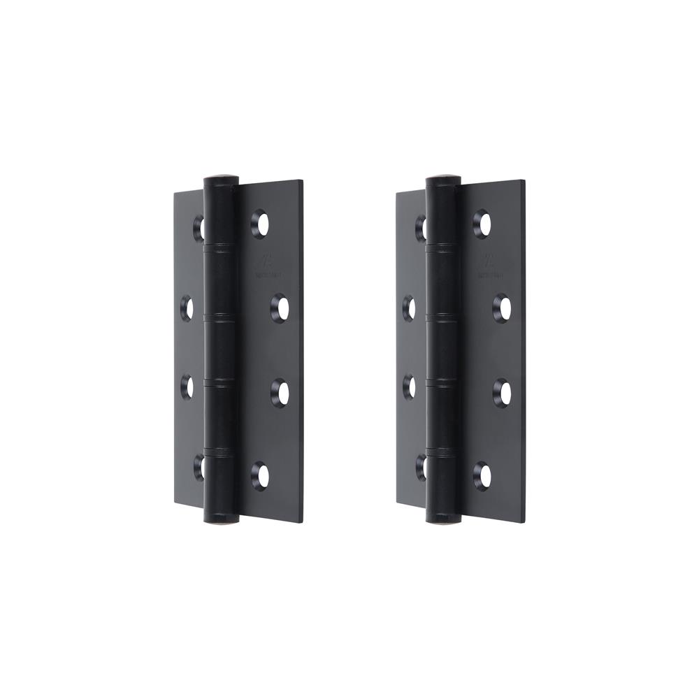 บานพับ 4X3 นิ้ว X 2 มม. HAFELE 489.04.043 สีดำ แพ็ก 2 ชิ้น