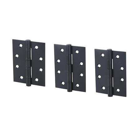 บานพับ 4X3 นิ้ว X 2 มม. HAFELE 489.04.045 สีดำ แพ็ก 3 ชิ้น_2