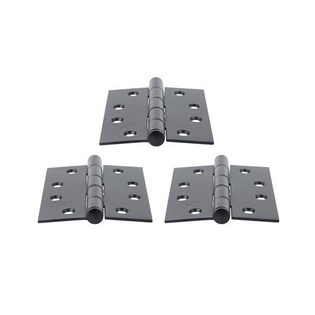 บานพับ 4X3 นิ้ว X 2 มม. HAFELE 489.04.045 สีดำ แพ็ก 3 ชิ้น_4