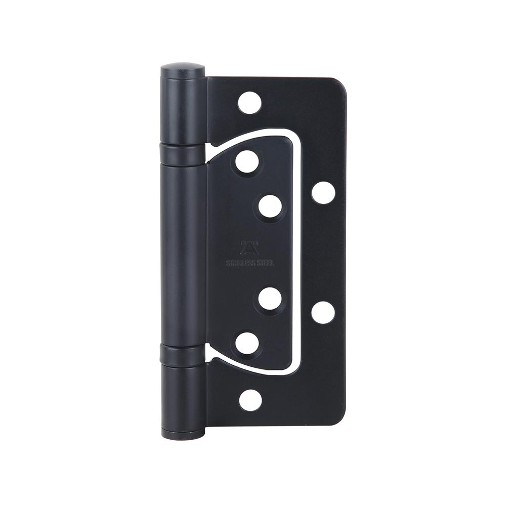 บานพับ 4X3 นิ้ว X 2.5 มม. HAFELE 483.02.451 ไม่เซาะร่อง สีดำ แพ็ก 2 ชิ้น