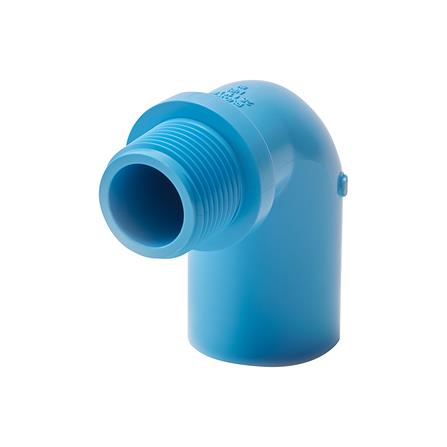 ข้องอ 90 เกลียวนอก-หนา SCG 2 นิ้ว สีฟ้า_0