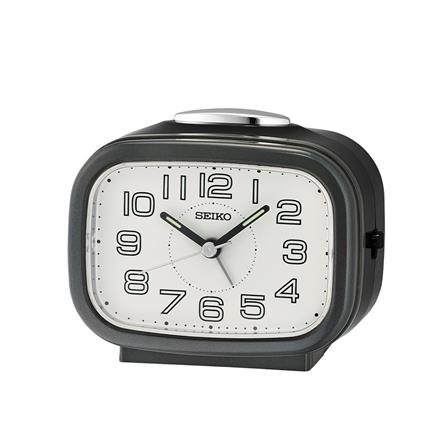 นาฬิกาปลุก SEIKO CLOCKS QHK060K 3.89X3.3 นิ้ว สีดำ