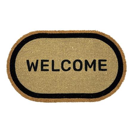 พรมกากมะพร้าว HOME LIVING STYLE W.CAPSULE 45X75 ซม. สีดำ_1