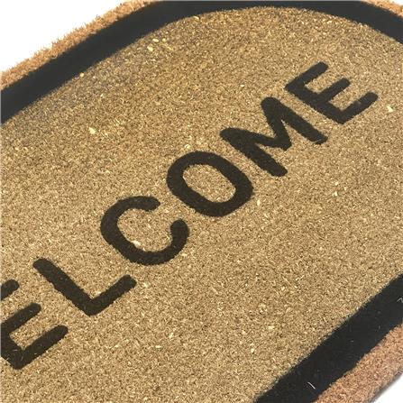 พรมกากมะพร้าว HOME LIVING STYLE W.CAPSULE 45X75 ซม. สีดำ_2