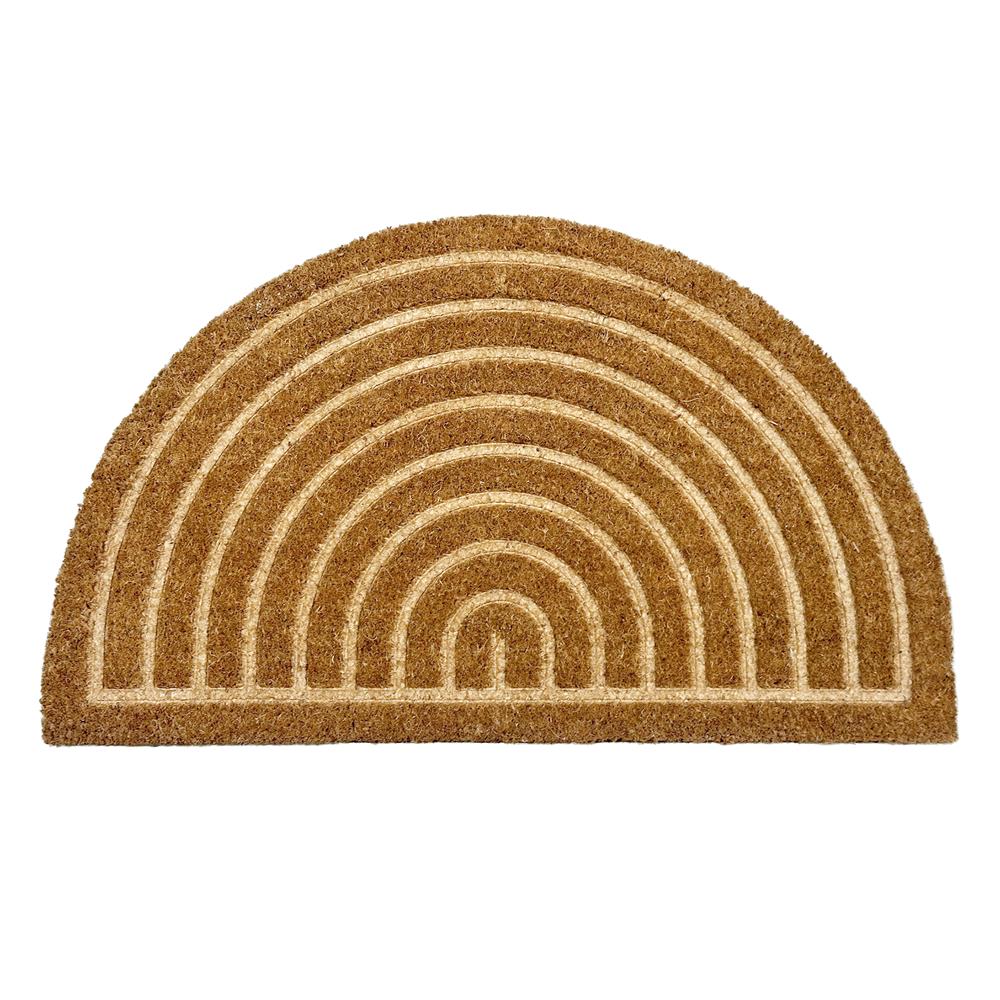 พรมกากมะพร้าว HOME LIVING STYLE ARCHER 45X75 ซม. สีน้ำตาล_0