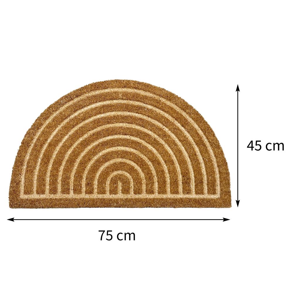 พรมกากมะพร้าว HOME LIVING STYLE ARCHER 45X75 ซม. สีน้ำตาล