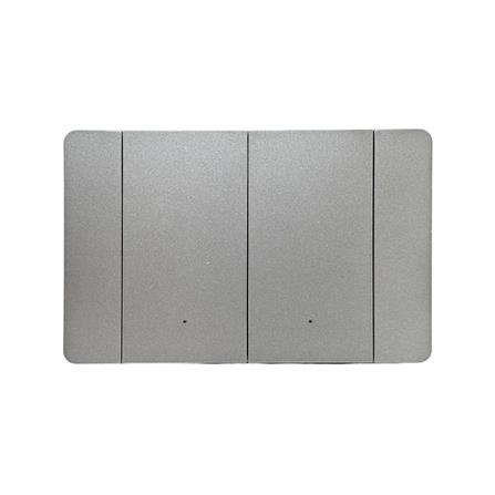 สวิตซ์ไฟอัจฉริยะ 2 ช่อง SIMON SIM52S-02-IOTTE-GR7 สีเทา_0