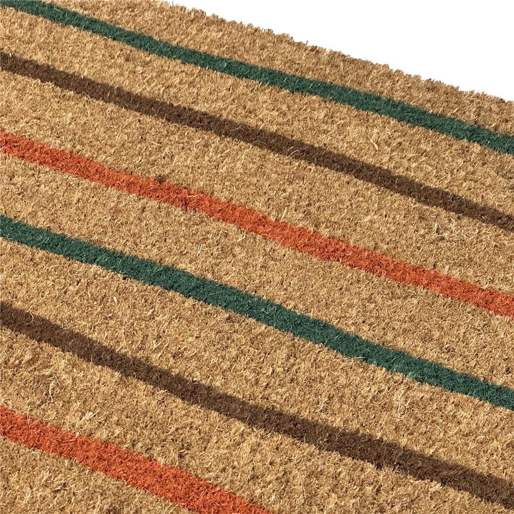 พรมกากมะพร้าว HOME LIVING STYLE CURVE 45X75 ซม. สีเขียว