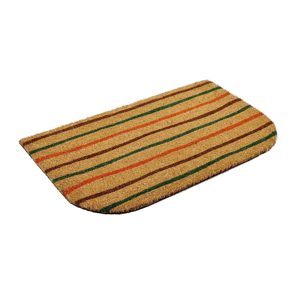 พรมกากมะพร้าว HOME LIVING STYLE CURVE 45X75 ซม. สีเขียว