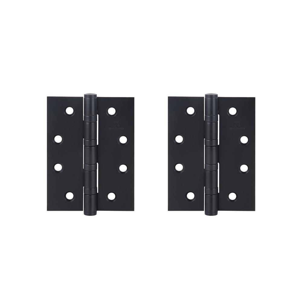 บานพับ 4X3 นิ้ว X 2 มม. HAFELE 489.04.031 สีดำ แพ็ก 2 ชิ้น