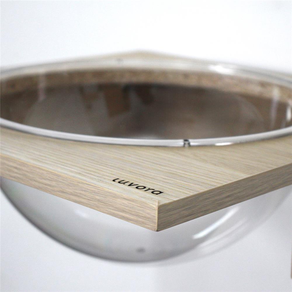 หลุมแมว แบบติดผนัง LUVORA CATSS03 40X40X10 ซม.