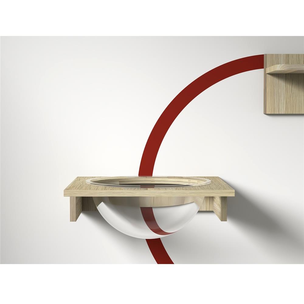 หลุมแมว แบบติดผนัง LUVORA CATSS03 40X40X10 ซม.