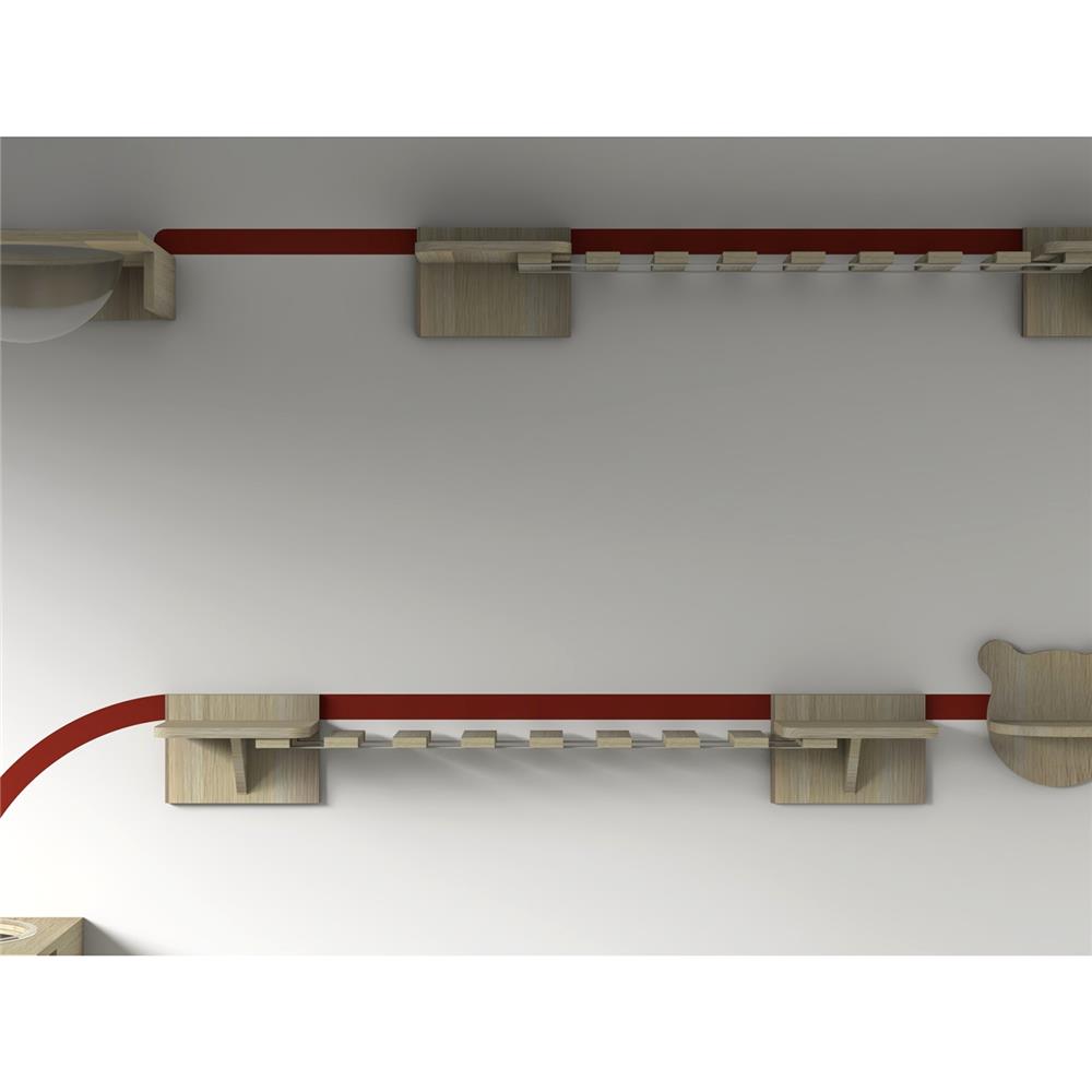 สะพานแมวติดผนัง LUVORA CATASS07 60X18X25 ซม.