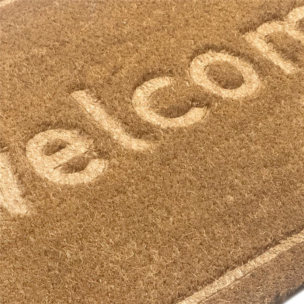 พรมกากมะพร้าว HOME LIVING STYLE WELCOME 45X75 ซม. สีน้ำตาล