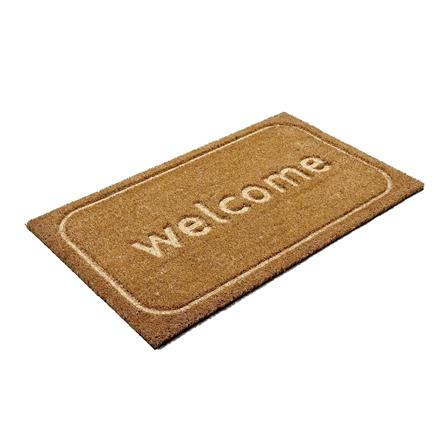 พรมกากมะพร้าว HOME LIVING STYLE WELCOME 45X75 ซม. สีน้ำตาล_5