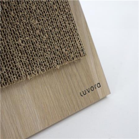 บ้านแมวพร้อมที่ลับเล็บ LUVORA CATHOME05 50X21X30 ซม._4