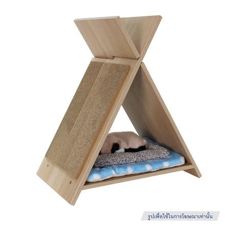 บ้านแมวพร้อมที่ลับเล็บ LUVORA CATHOME05 50X21X30 ซม._7